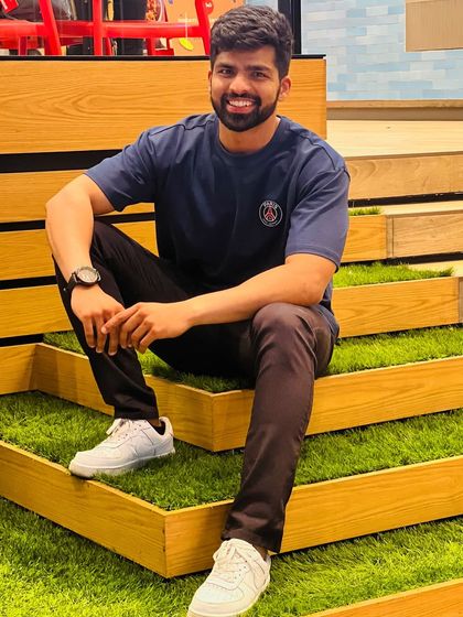 Taking a moment to relax. Rest and recovery are just as important as the workout itself.