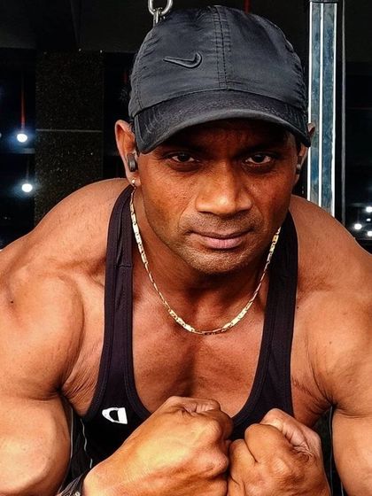 Don't worry about failure. Intense look.