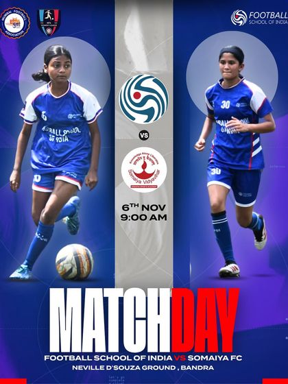 Matchday energy is on for our women's team. This graphic captures the focus and readiness of our players.
