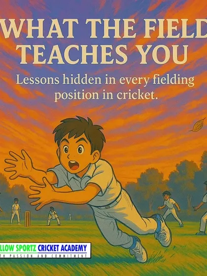 "What the Field Teaches You." This series explains the life lessons hidden in every fielding position.