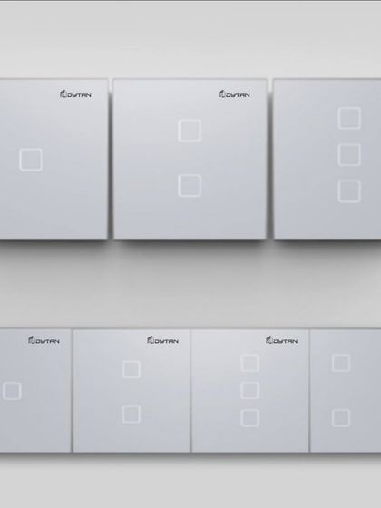I offer a variety of smart switch panels to match your needs and decor. Whether you need a single switch or a four-gang panel, I have a solution that fits perfectly.
