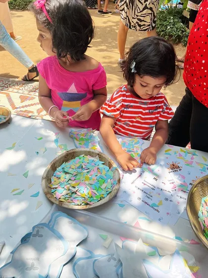 This is a collection of additional photos from my events. They show more of the setups, materials, and happy children in action.