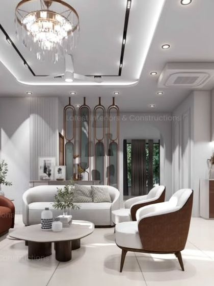 Latest Interiors by Shivam Manchanda - Turnkey Luxury Residential Interiors Grand Living & Dining Spaces photo 11