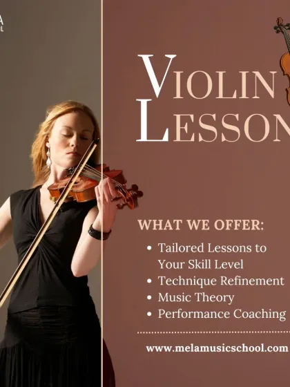 Mela Music School - Musical Instrument Lessons Strings & Symphonies: Violin & Western Music photo 3
