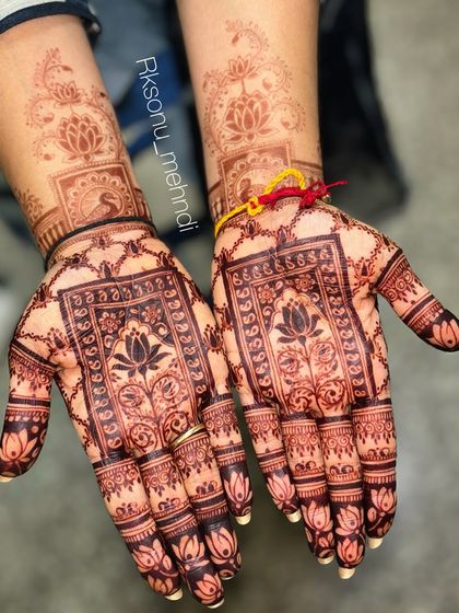 Sonu - Bridal & Wedding Mehndi Our Rich Herbal Henna Stain photo 4