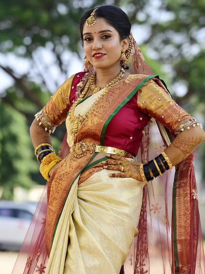 Usha Gowda - Bridal Makeup and Hair Styling Classic Muhurtham Brides photo 8