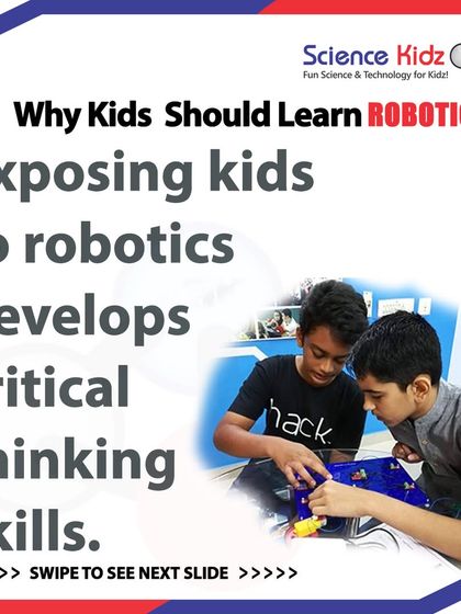 Learning robotics develops critical thinking skills. Students learn to analyze problems, design solutions, and troubleshoot their creations, which are essential skills for any field.