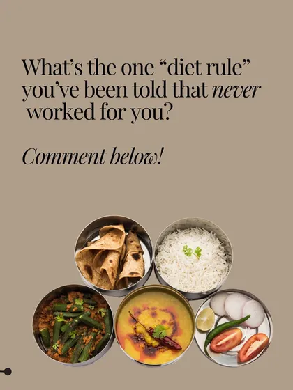 What's one diet rule you've been told that never worked for you? Let's discuss the common struggles and find what actually works for a real, long-term solution.