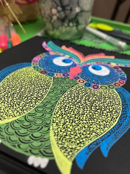 Mandala & Dot Art Wall Decor photo 78