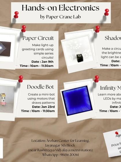 Paper Crane Lab - STEM Education & Outreach Programs Electronics, Bots & Soldering photo 23