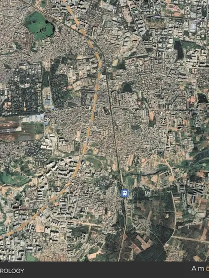 A satellite view of Bengaluru's city hydrology reveals the intricate network of natural and man-made water channels. Understanding this larger system is the first step in diagnosing problem areas and designing effective, site-specific interventions.