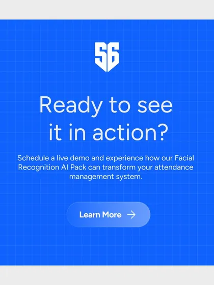 Ready to see how our Facial Recognition AI Pack can transform your attendance and access control systems? Schedule a live demo with our team to experience its capabilities firsthand.