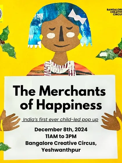 We are proud to host India's first-ever child-led pop-up, 'The Merchants of Happiness'. This unique event empowers young creators and entrepreneurs to share their passions with the community.