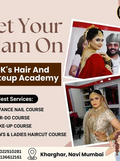Get your glam on. We offer the best services and courses in advanced nails, hair, makeup, and haircuts.