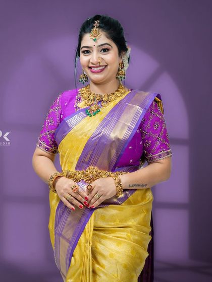 Maya Designer Studio - Custom Bridal & Occasion Wear Intricate Hand-Embroidered Blouses photo 15