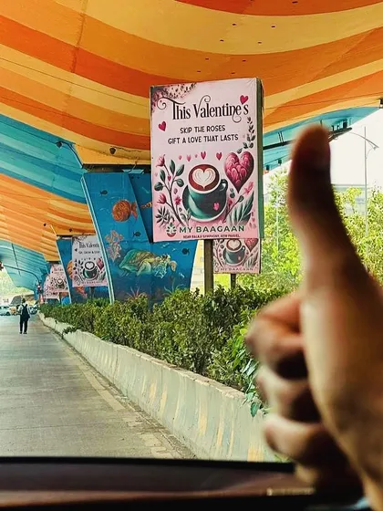 Spot it, Snap it, Sip it. We ran a fun giveaway where you could snap a picture with our billboard to get a free mocktail. Look out for more fun events.