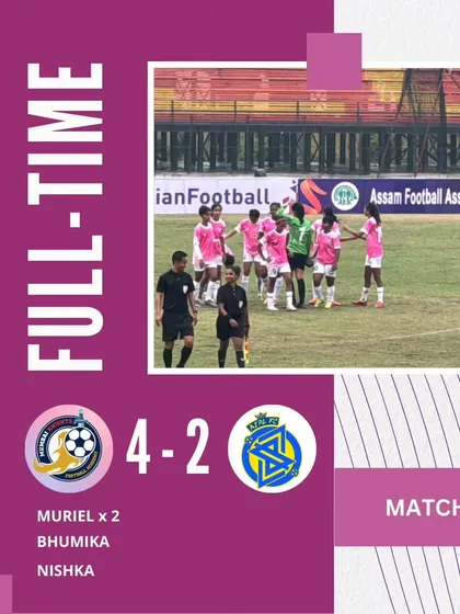A 4-2 victory in the opening game of the Indian Women's League - 2. A great start to the campaign.