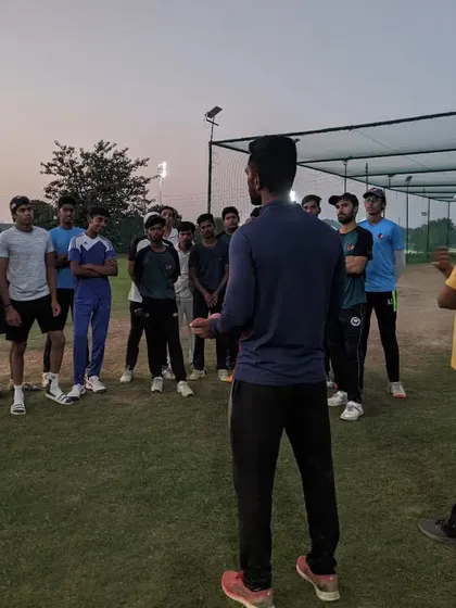 A group discussion after a long day of practice. We share learnings and set goals for the next session. Team talks build camaraderie and a shared sense of purpose.