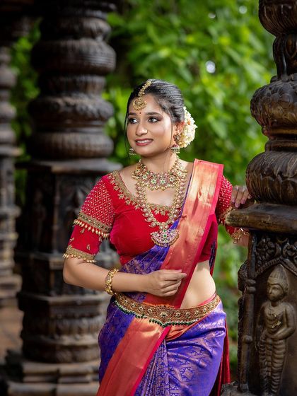 Thesparklebox - Occasion Wear Jewellery Rental Vibrant Kempu & Antique Sets photo 64