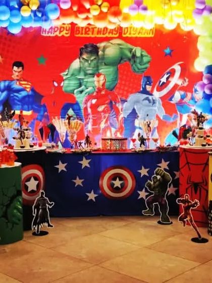 Happyvise - Birthday & Anniversary Decoration Superhero & Action Themes photo 4