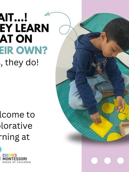 Chimes Montessori - Toddler Program (From 18 months) The Montessori Way: Learning for Life photo 5