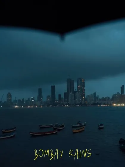 The Mumbai monsoon has a mood of its own. I love capturing that dramatic, atmospheric feeling as the sky turns a deep blue and the city lights begin to glow, turning the familiar skyline into a scene from a movie.
