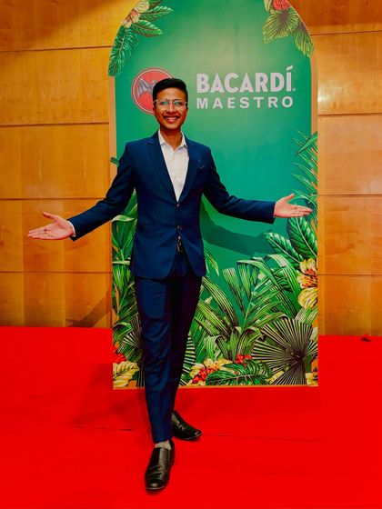Bringing a touch of magic to the Bacardi Maestro event. It was a fantastic celebration of skill and craft.