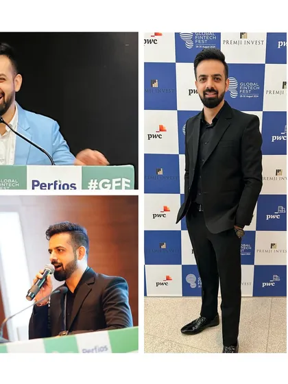 A mix of professional portraits and on-stage shots from my time hosting at the Global Fintech Fest.