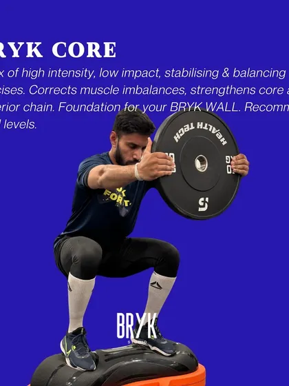 Build your foundation with BRYK Core. This class mixes high-intensity, low-impact exercises to correct muscle imbalances and strengthen your core and posterior chain.