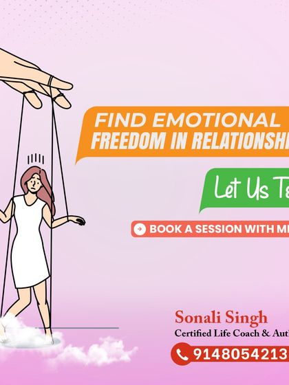 Find emotional freedom in your relationships. It is a journey of growth, trust, and understanding that starts with self-awareness and open communication. Let's talk.