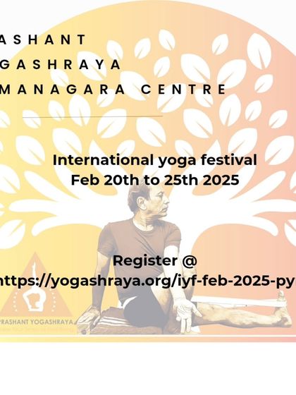 Registration is open for our International Yoga Festival in February 2025 at the Ramanagara Centre.