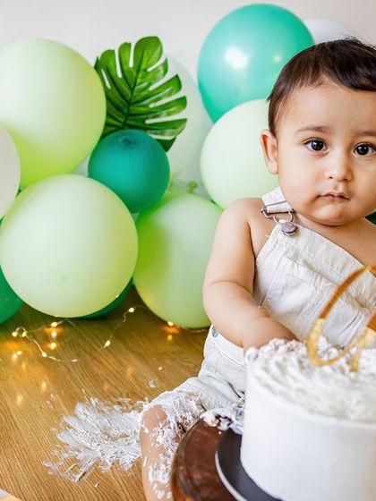 Cuddles & Giggles Photography - Newborn & Baby Photography Let's Make a Mess: Cake Smash Fun photo 12