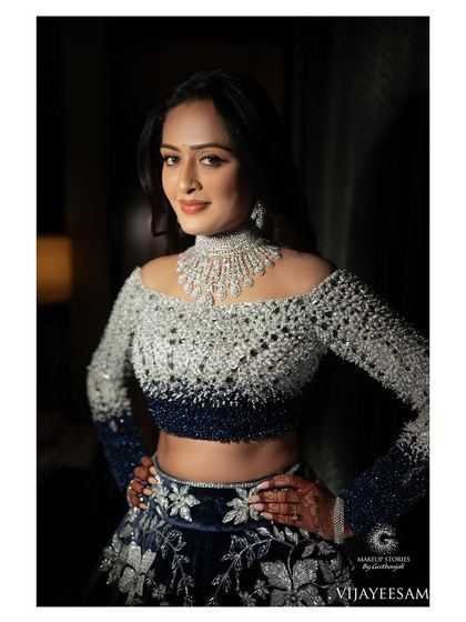 Geethanjali Venkatesh - Special Occasion Makeup Regal Reception & Sangeet Glam photo 127