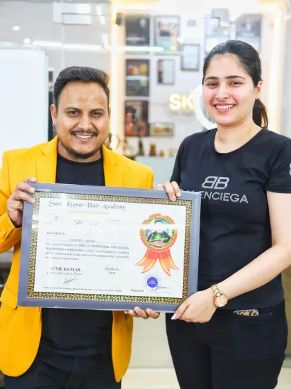 Sunil Kumar - Professional Hairstyling Courses & Training Our Proud Graduates: Student Success photo 20