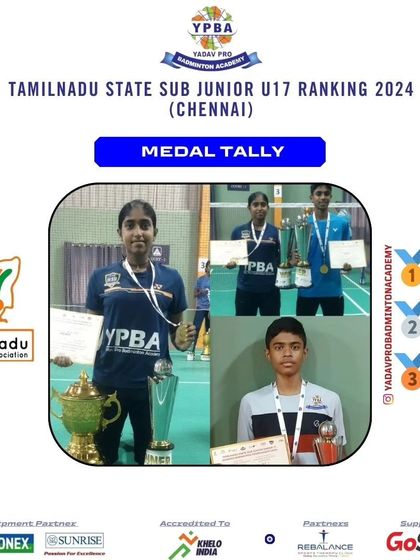 Yadav Pro Badminton Academy - Student-Athlete Development Program National & State Level Champions photo 54