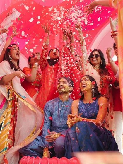 Baraati Inc - Full-Service Wedding Planning & Execution Vibrant Haldi & Mehendi Ceremonies photo 36