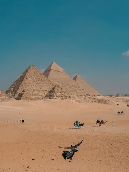 A shot from my travels in Egypt, capturing the Great Pyramids of Giza. While my heart is in India, I take my camera and storytelling approach with me wherever I go in the world.