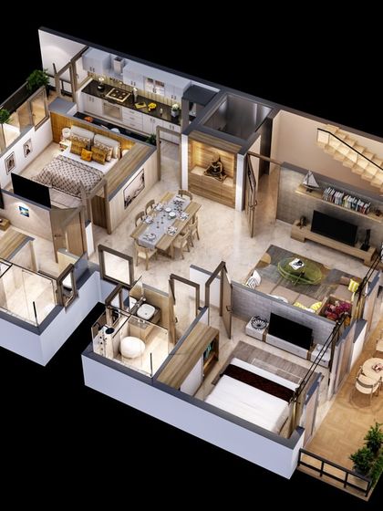3D Floor Plan Renderings photo 4
