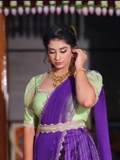 A collection of outfits perfect for any celebration. From intricate lehengas to shimmering sarees, these pieces are designed to ensure you are the best dressed guest at any event.