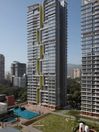At the Serein residential complex, we designed extensive ground-level amenities, including a swimming pool and landscaped lawns. This creates a vehicle-free podium level that serves as a social heart for the community, promoting interaction and an active lifestyle.