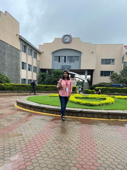 On-site at The International School Bangalore (TISB) for a guest speaker session. I believe visiting schools and corporates in person helps create a strong, lasting impact.