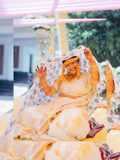 Vibrant Haldi Moments photo 38