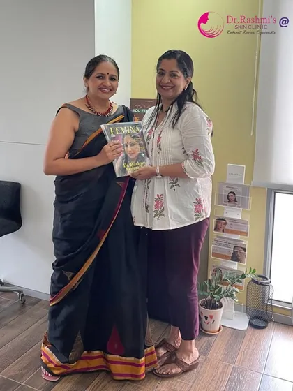 It was a proud moment to be featured in Femina magazine and share that with one of my valued patients. My goal has always been to provide credible, expert-led dermatological care, and this recognition helps reinforce the trust you place in my clinic.