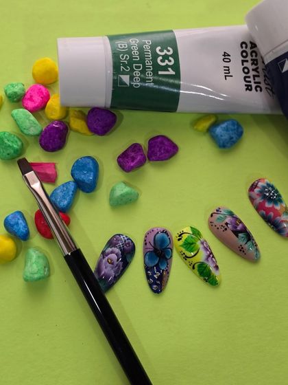 The Art of One-Stroke & Florals photo 12