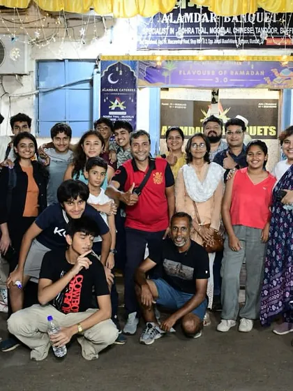 A large group of guests posing for a photo. We are so happy to host you all.