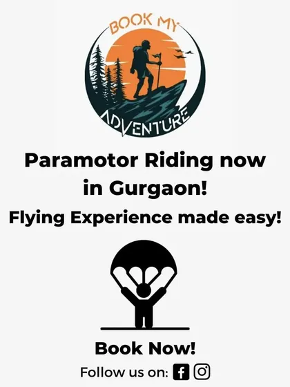 Our paramotor riding in Gurgaon makes the experience of flying completely accessible. This graphic highlights how we've simplified the process so you can book your flight and be up in the air with ease.