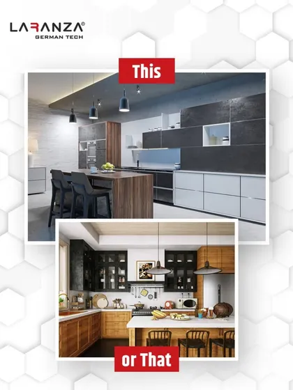Modern minimalism or warm rustic vibes? There is no wrong choice, just your style, redefined by my German Tech. Which kitchen speaks to you?