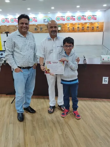 One of our young graduates receives his course completion certificate. We believe in encouraging talent from a young age, providing them with the skills and confidence to pursue the sport.