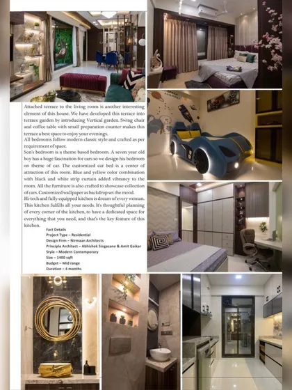 Another page from our feature in Inside Architecture Magazine, showcasing the details of one of our modern contemporary projects.