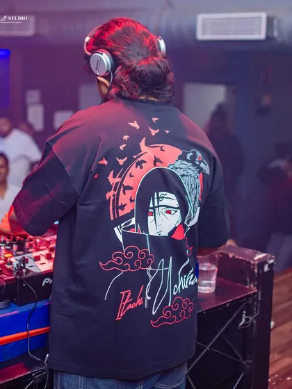 These shots capture me in my element, from different angles and at various events. Each one is a glimpse into my life as a music maker, focused on the craft and connecting with the crowd.